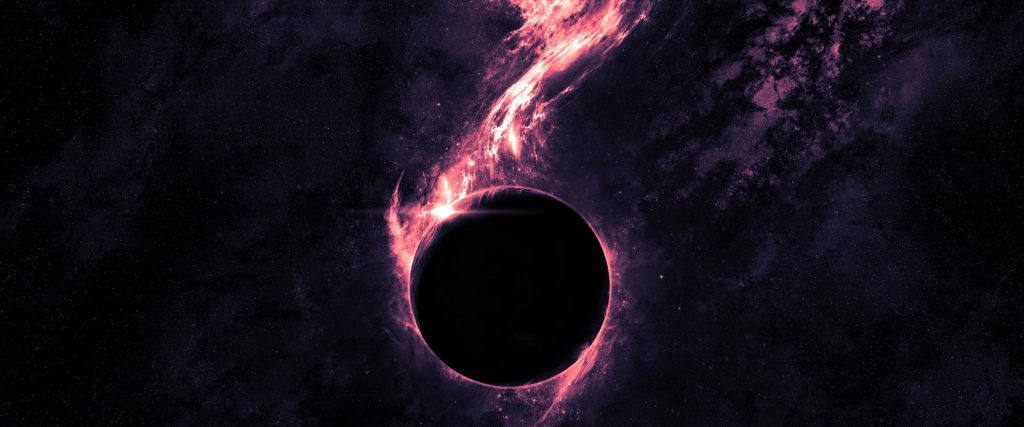 ブラックホール·ウォールペーパーの秘密