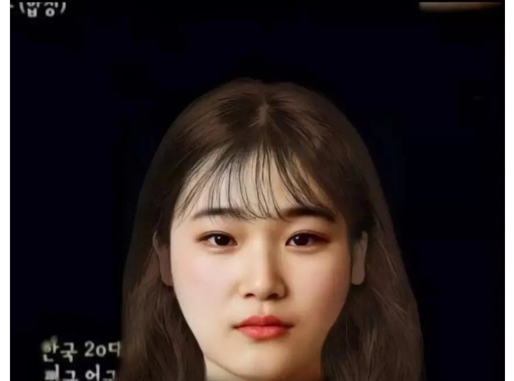 韓国 20代 女性 平均 顔jpg