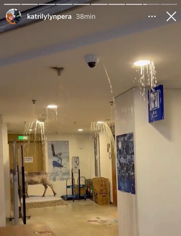 「チャンケオリンピック」フィンランド選手村の宿舎の近況 (笑)