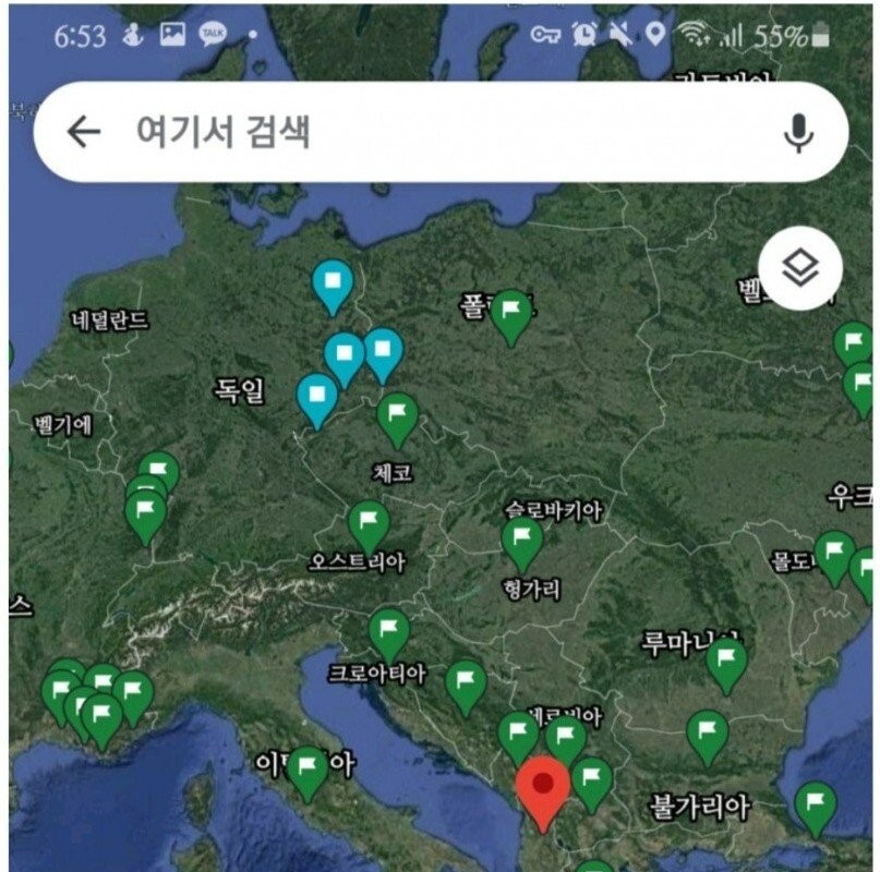 韓国地方の小都市のような感じがするヨーロッパjpg