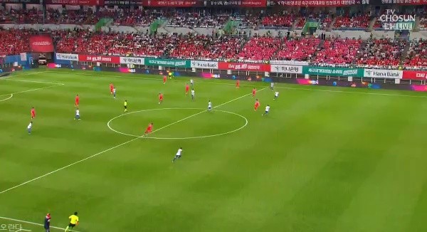 韓国vsチリのファン·インボム大敗、そして良い位置フリーキック