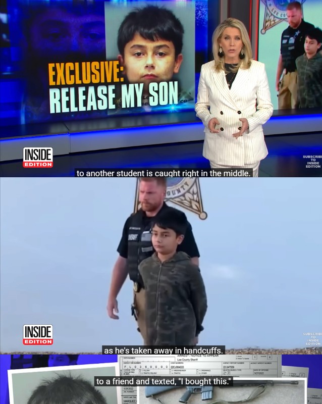 미국서 체포된 10살짜리 잼민이 논란