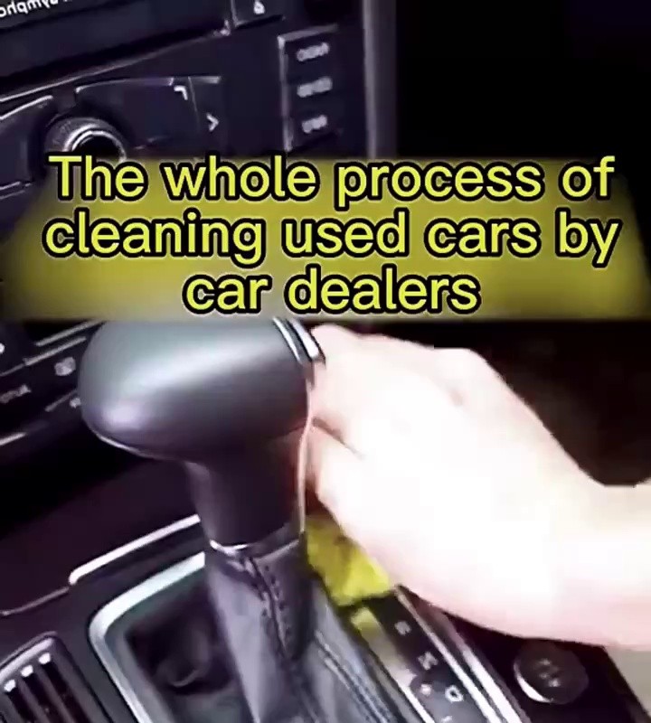 SOUND中古車ディーラーが中古車掃除をする方法