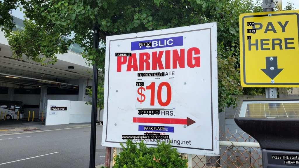 よくあるアメリカのリゾート地の駐車料金 ブルブル