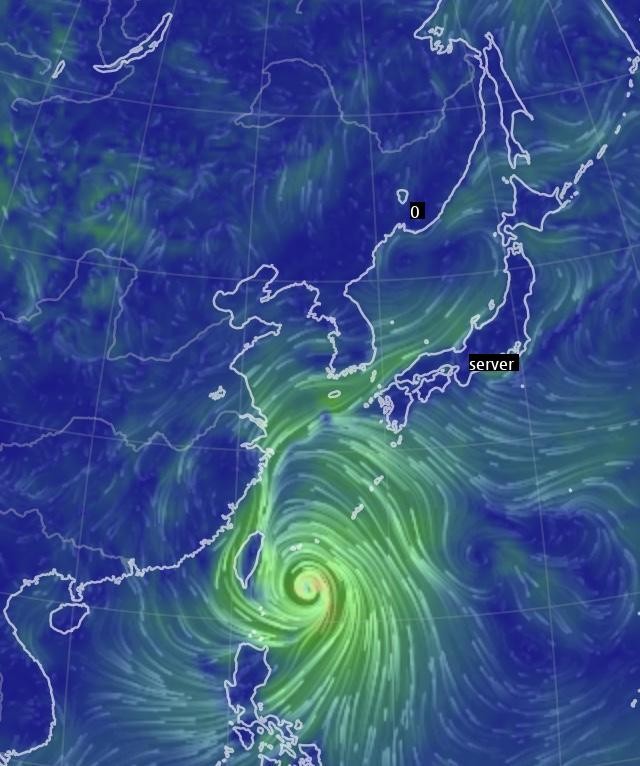現在の台風の現状