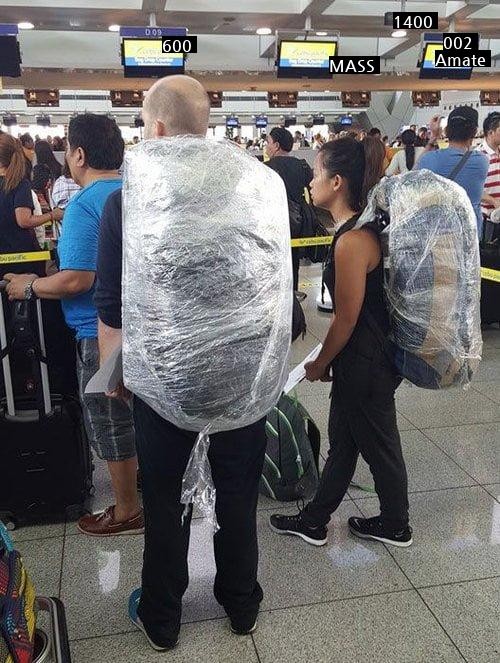 フィリピンの空港利用客がバッグを過度に密封する衝撃的な理由JPG