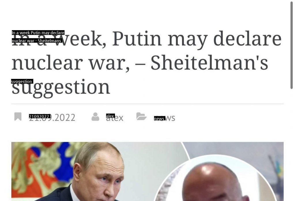 米シンクタンク「今週中にプーチン大統領が核戦争宣言可能」