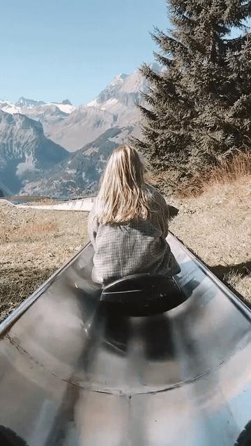 スイス移動手段GIF
