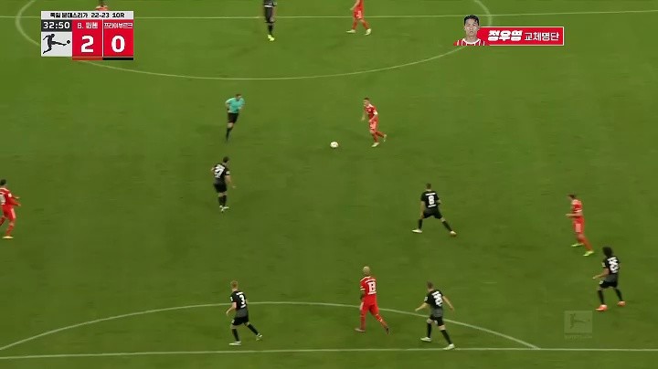 ミュンヘンvフライブルク·チュポモッティングの追加ゴール2-0 ブルブルブルブル。