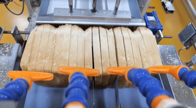 栗食パンを作る過程