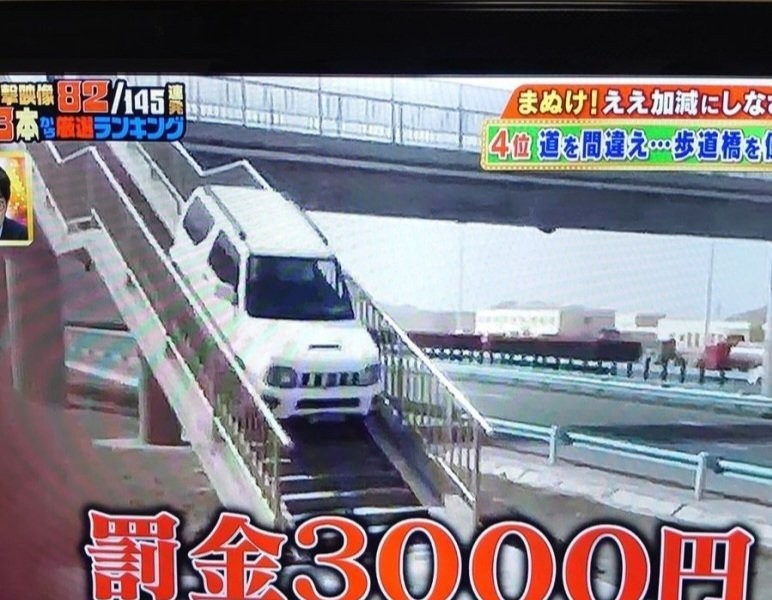日本で意外と罰金が3000円の行動