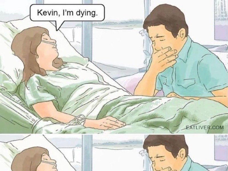 ケビン、私死にそう