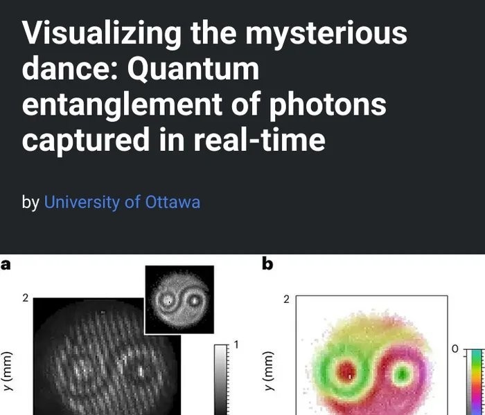 量子もつれリアルタイム写真