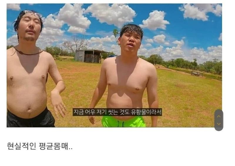 現実的な30代の韓国男性の体 jpg