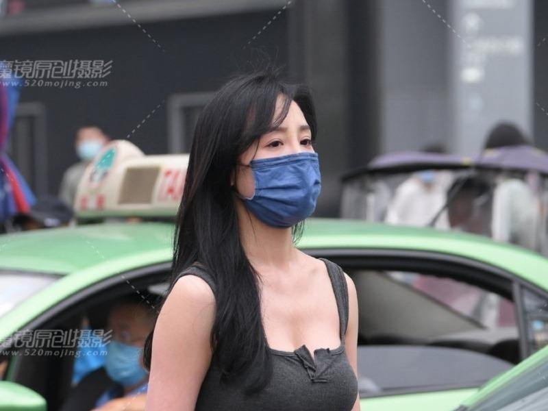 ストリート 中国 女性 体つき