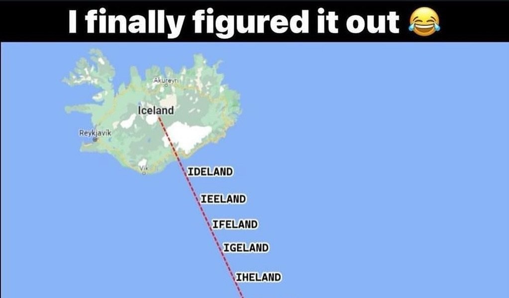 アイスランドとアイルランドの関係の秘密を見つけた