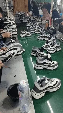 中国の靴工場の秘密