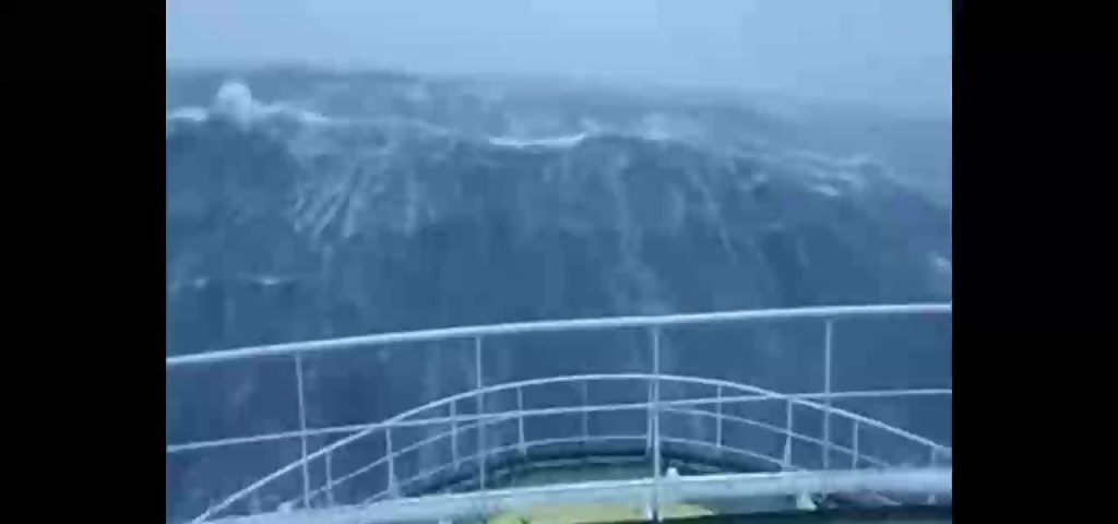 (SOUND)北海の巨大波集