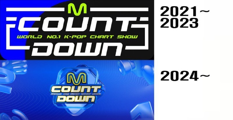 M COUNTDOWN 3年ぶりにロゴ変更