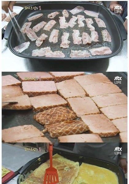 僧侶が童子僧のために作ったハンバーガーjpg