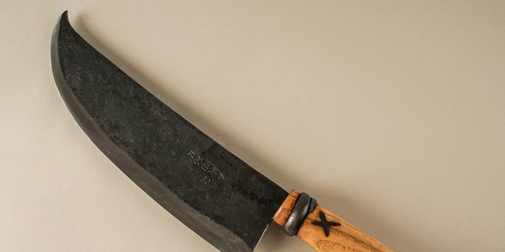 180年前の鍛冶屋で作った料理用ナイフ