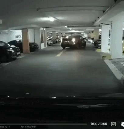 駐車する