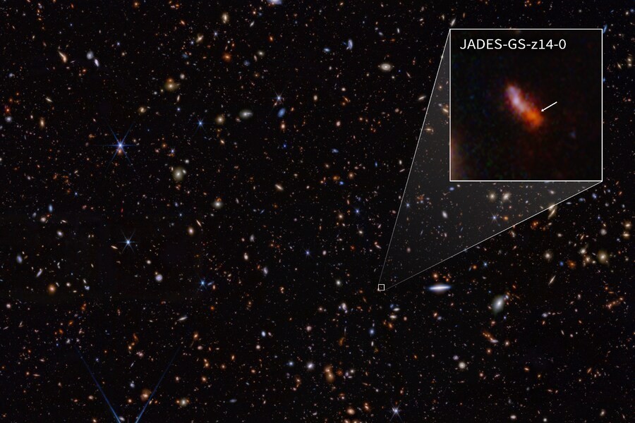 ジェームズウェブ望遠鏡、観測史上最も古い銀河を発見