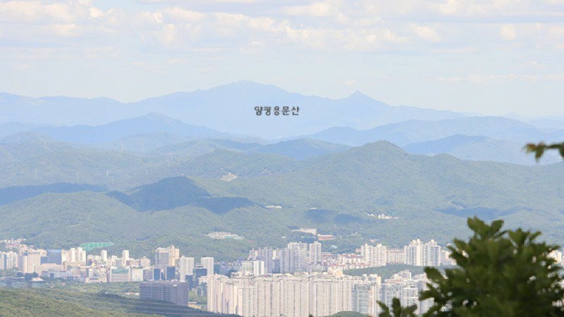 水原光橋山（シルボン582m）から見た風景