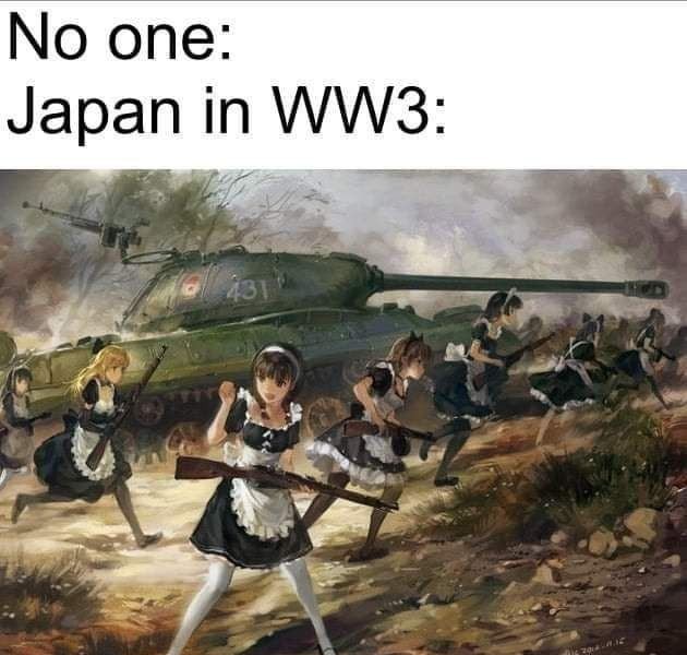 第三次大戦時に日本が参戦したら？