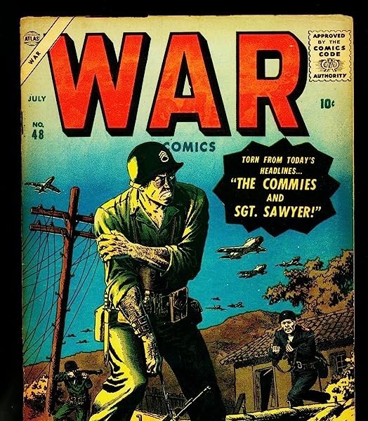 アメリカの漫画本で描かれた6.25当時の米軍のPTSD症状