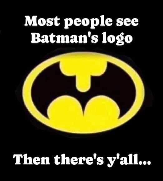 一部の人々はこれをバットマンのロゴだと思います。