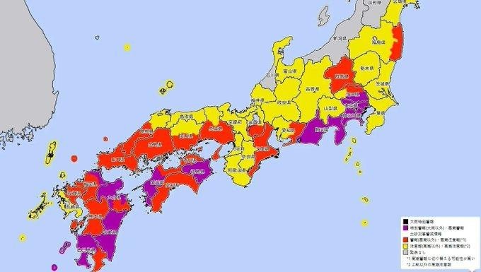 側国気象庁独島表示