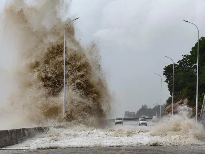 11号台風八木中国また怒っています。