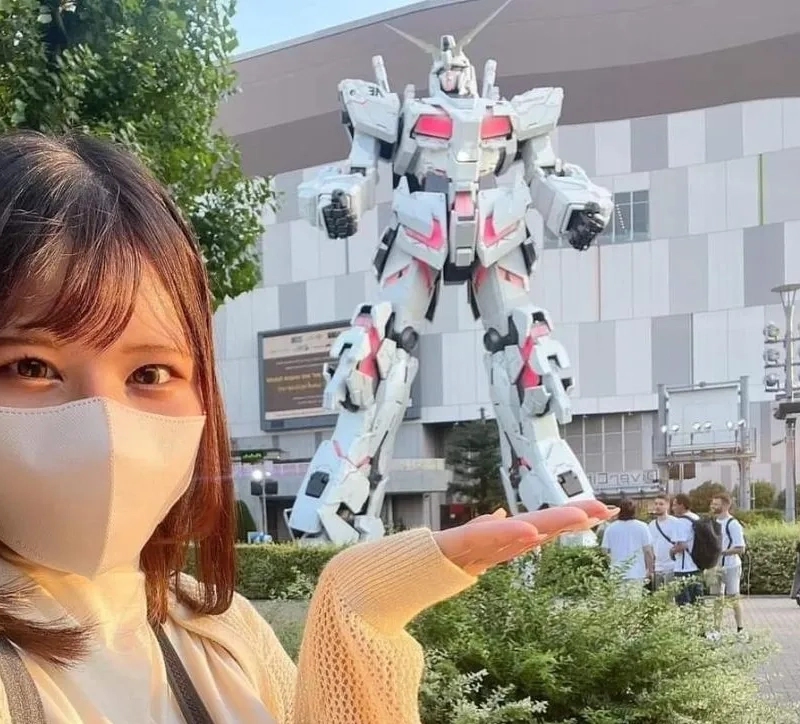 膨大な大きさを誇るガンダム