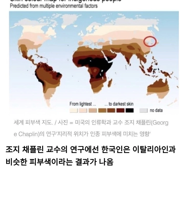 アジアで最も白い肌のトーンを持つ国。JPG