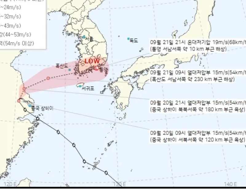 台風経路なぜですか？