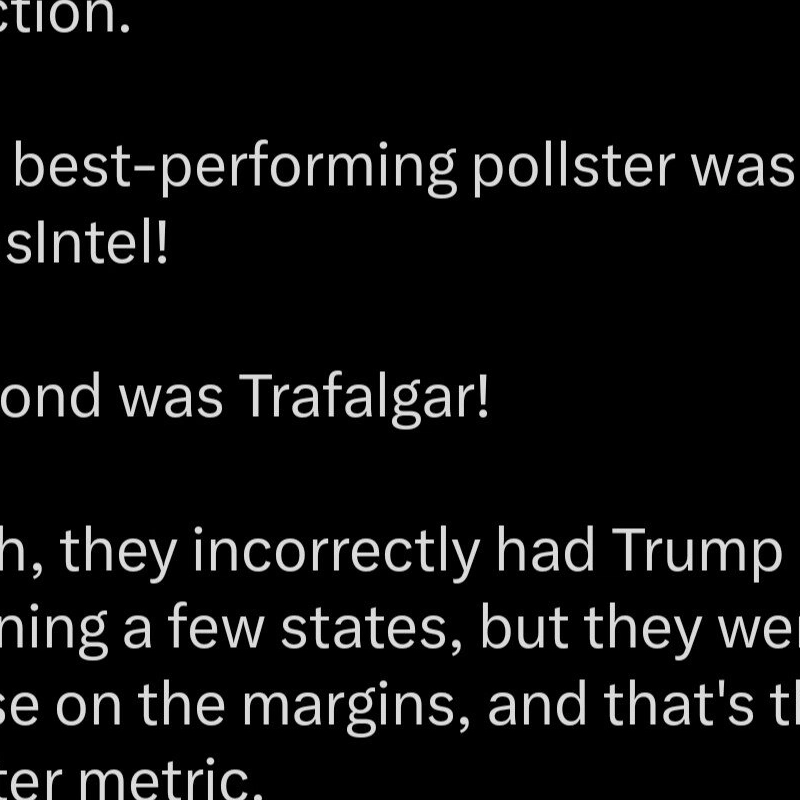 4年前に最も正確だった世論調査機関はトランプの勝利を予想しました