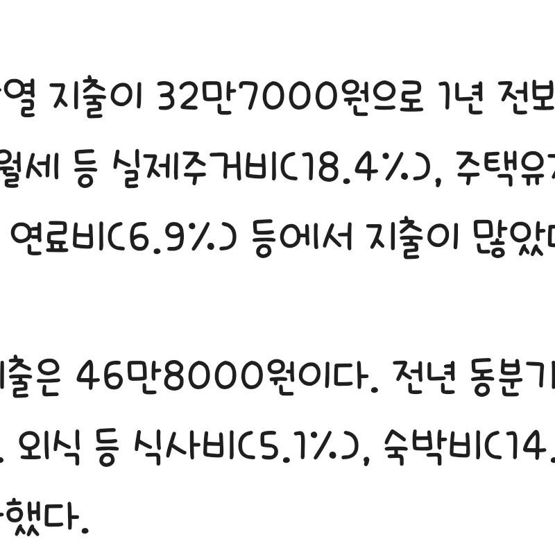 月収525万ウォン時代、家計黒字「歴代級」