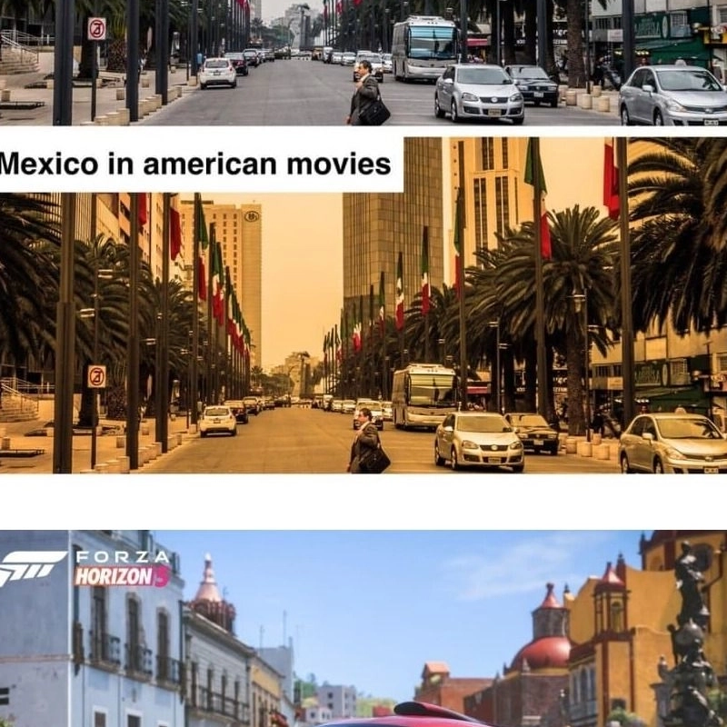 アメリカ映画の中のメキシコの特徴。