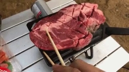 肉を焼く方法