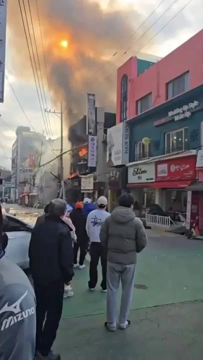 (SOUND)松炭ガス爆発映像