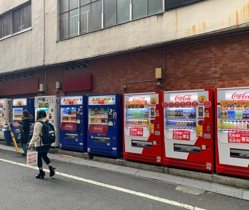 日本旅行に来たことに気付いた瞬間