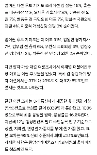 ニュース速報）私の強さ41％民主的33％ㅋㅋㅋ