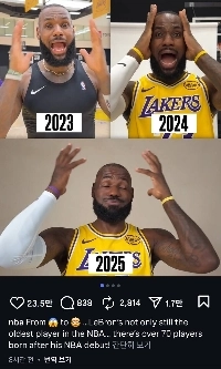 第23シーズンのレブロン