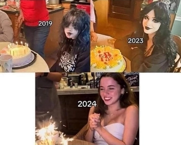 成熟した2本のボトル（思春期）のプロセス