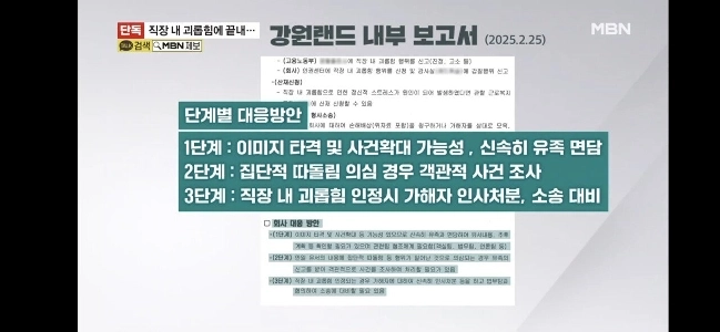 排他]私は職場での嫌がらせを終えました…カンウォンの土地 “” “” “”期間システムは従業員ではありません。内部調査を停止します。 “” “” “” “” “” “