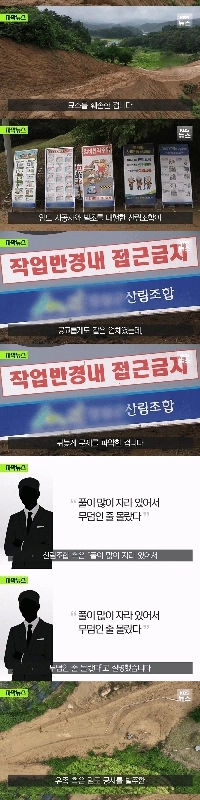 父親の墓地が姿を消したと連絡を受けた人