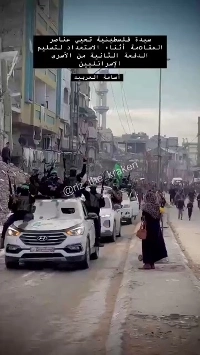 (SOUND)ハマスが行進している