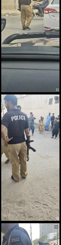 パキスタンでは警察官が給料をもらって雇われている