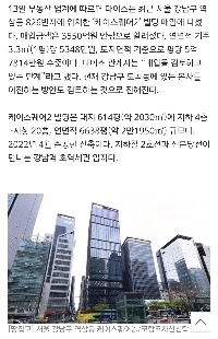 ダイソー、江南駅の高層ビルを3500億ウォンで買収